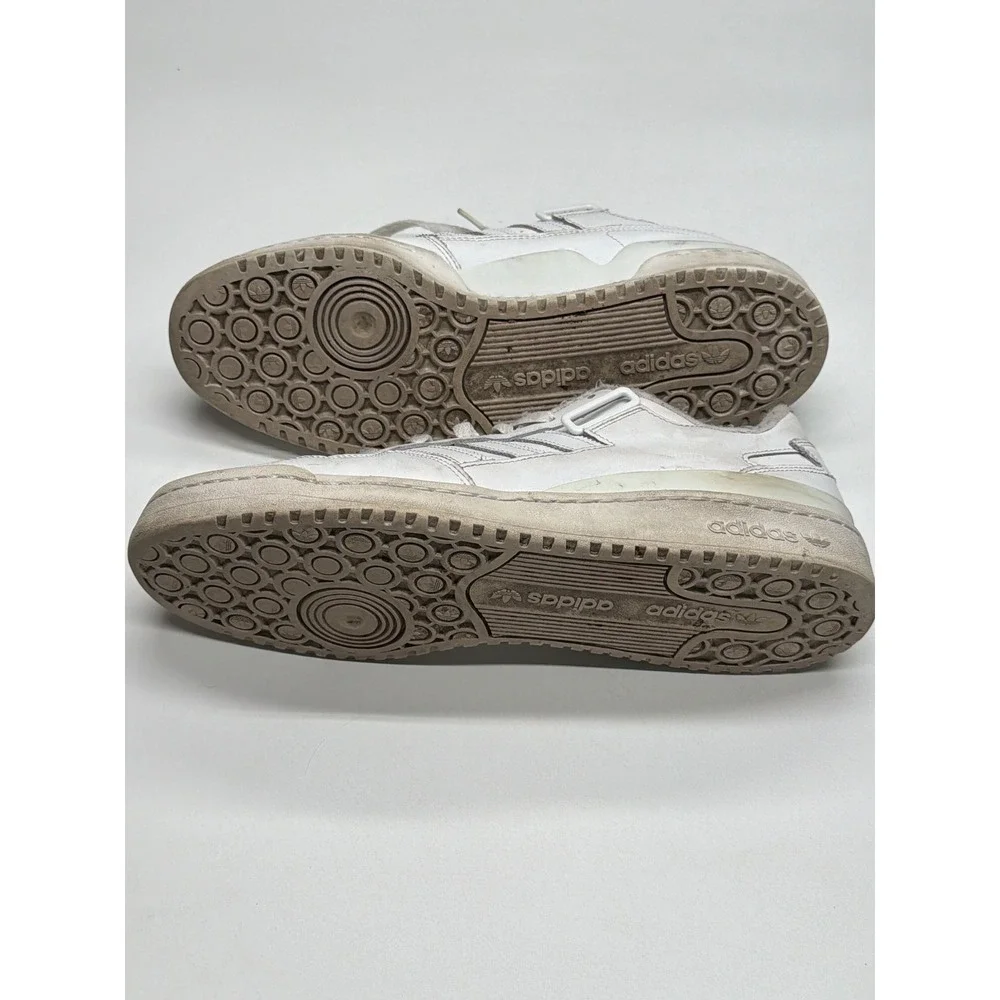 Adidas Forum Low White Leather‎ Casual Sneakers Men's Size 11.5